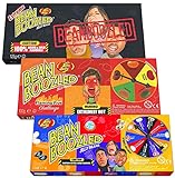 Jelly Belly Bean Boozled Set Glücksrad + Flaming Five scharfe Edition und Extreme Special Edition...