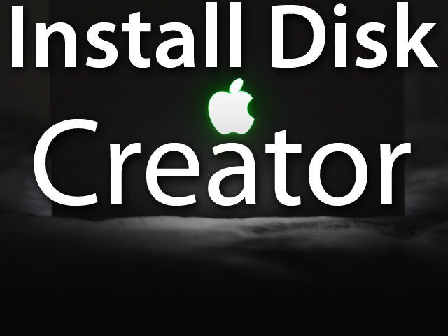 install disk creator mac os