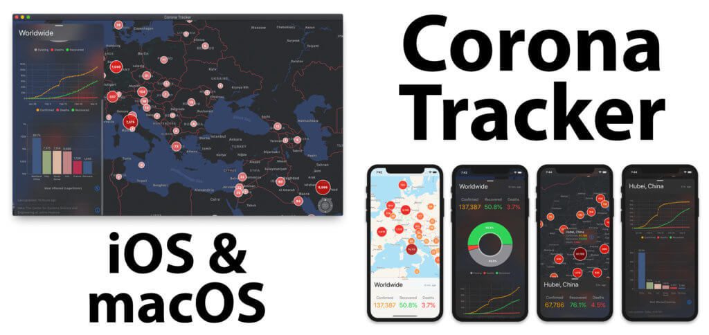 live corona tracker map