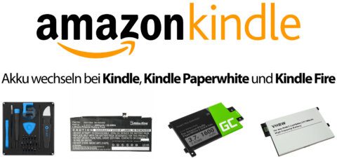 Anleitung: Akku tauschen bei Kindle, Paperwhite & Fire ...